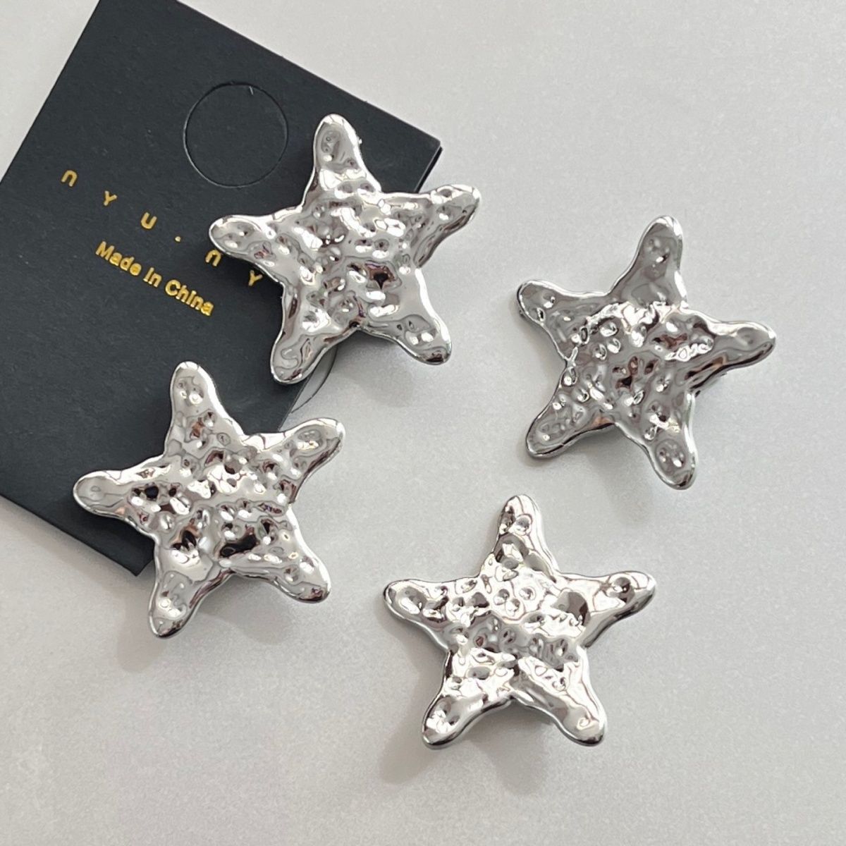 Unisex Casual Simple Style Star Arylic Hair Clip display picture 3