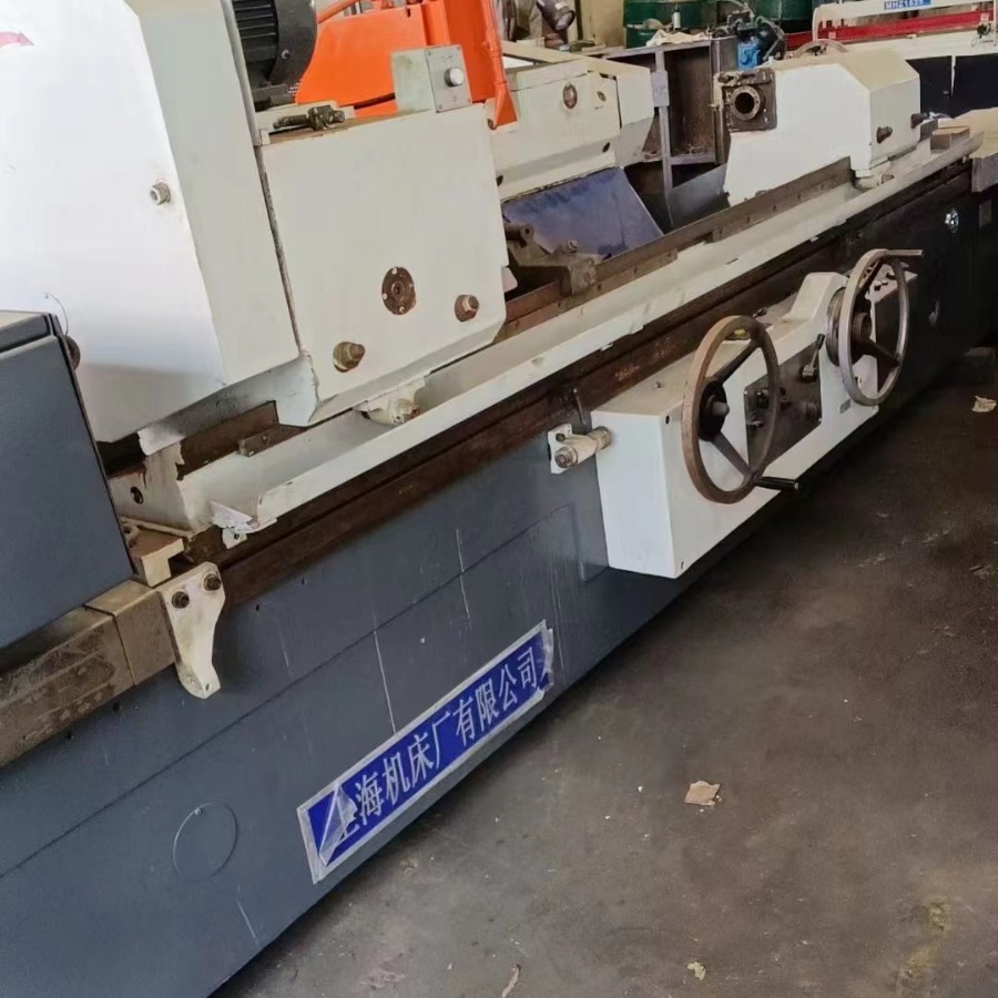 处理二手上海MQ1350Bx2米外圆磨床磨削直径500机床重量:9900