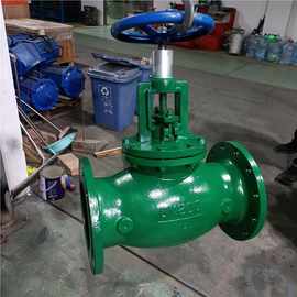 大连调节阀手动手动图片调节阀法兰10T40H式铸铁-