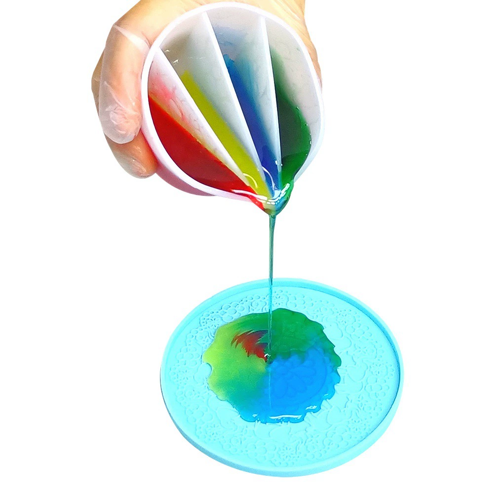 Силиконовая цветная чашка без мытья силиконовая цветная чашка силиконовый отсек для чашки