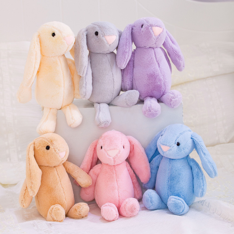 英国Jelly邦尼兔兔子毛绒玩具加工宝宝柔软安抚女孩玩偶礼物动物