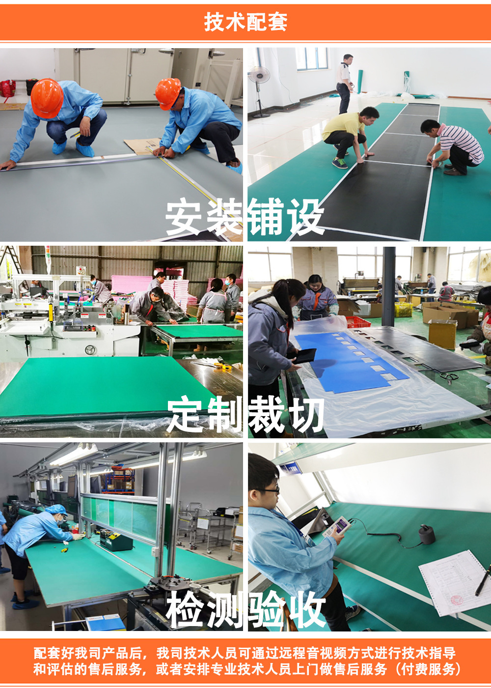 技术配套-安装-定裁-验收