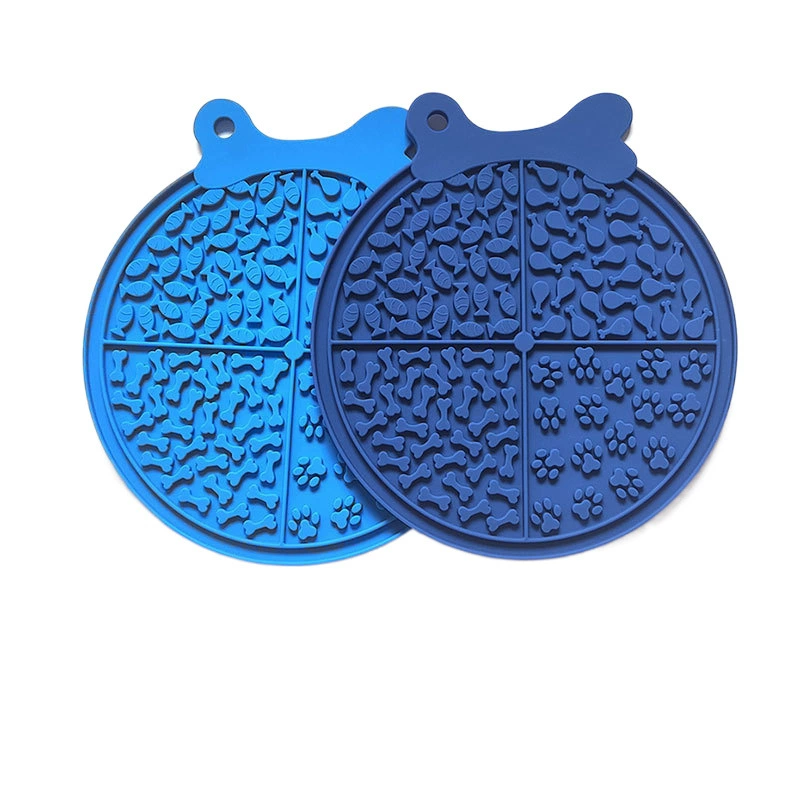 Новая горячая продукция Amazon: силиконовая подушечка для медленного кормления животных с присоской, товары для животных, подушечка для лизания собак оптом