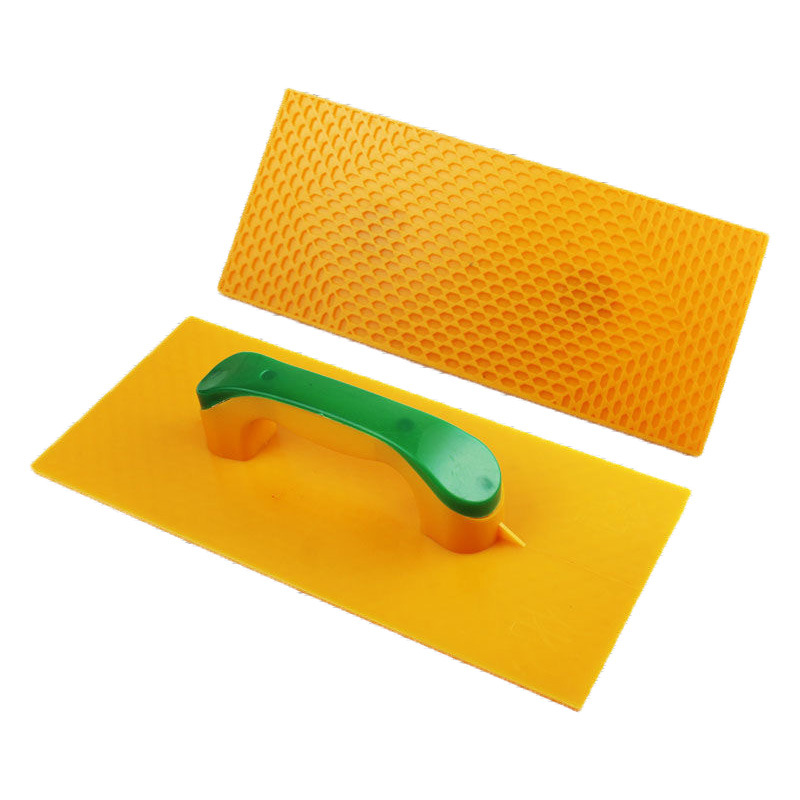 15x35 gran tablero de arcilla templado plástico amarillo cáñamo superficie de arcilla espátula resistente al desgaste cemento tablero de arcilla de madera