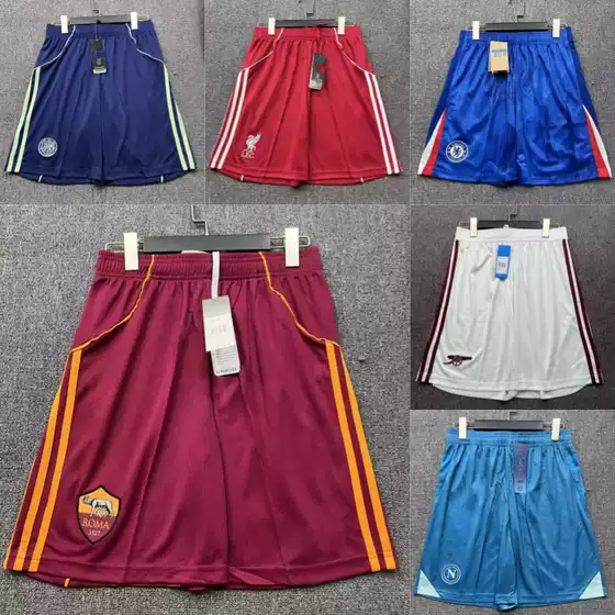 2526 Popular Club Shorts Napoli Arsenal Feyenoord Team Same Summer Sports Shorts