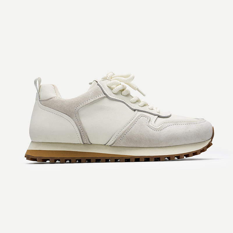 Baskets blanches homme chaussures de sport décontractées mode_voghion.com