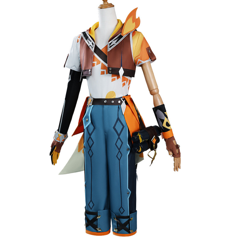 原神班尼特cos服炽绘奇旅正太cosplay服装二次元动漫游戏套装跨境|undefined