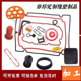 V-0阻燃硅胶 C型硅胶密封圈 长方形硅胶胶圈 橡胶异形密封件