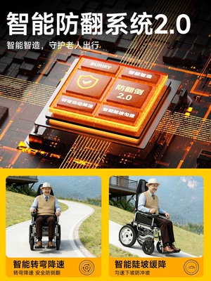 Qatlanan elektrik velosipedlər, Electric Wheelchair, Intelligent, Fully