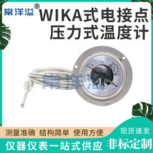 压力式温度计WIKA式电接点压力式温度计测量中低温的现场检测仪器