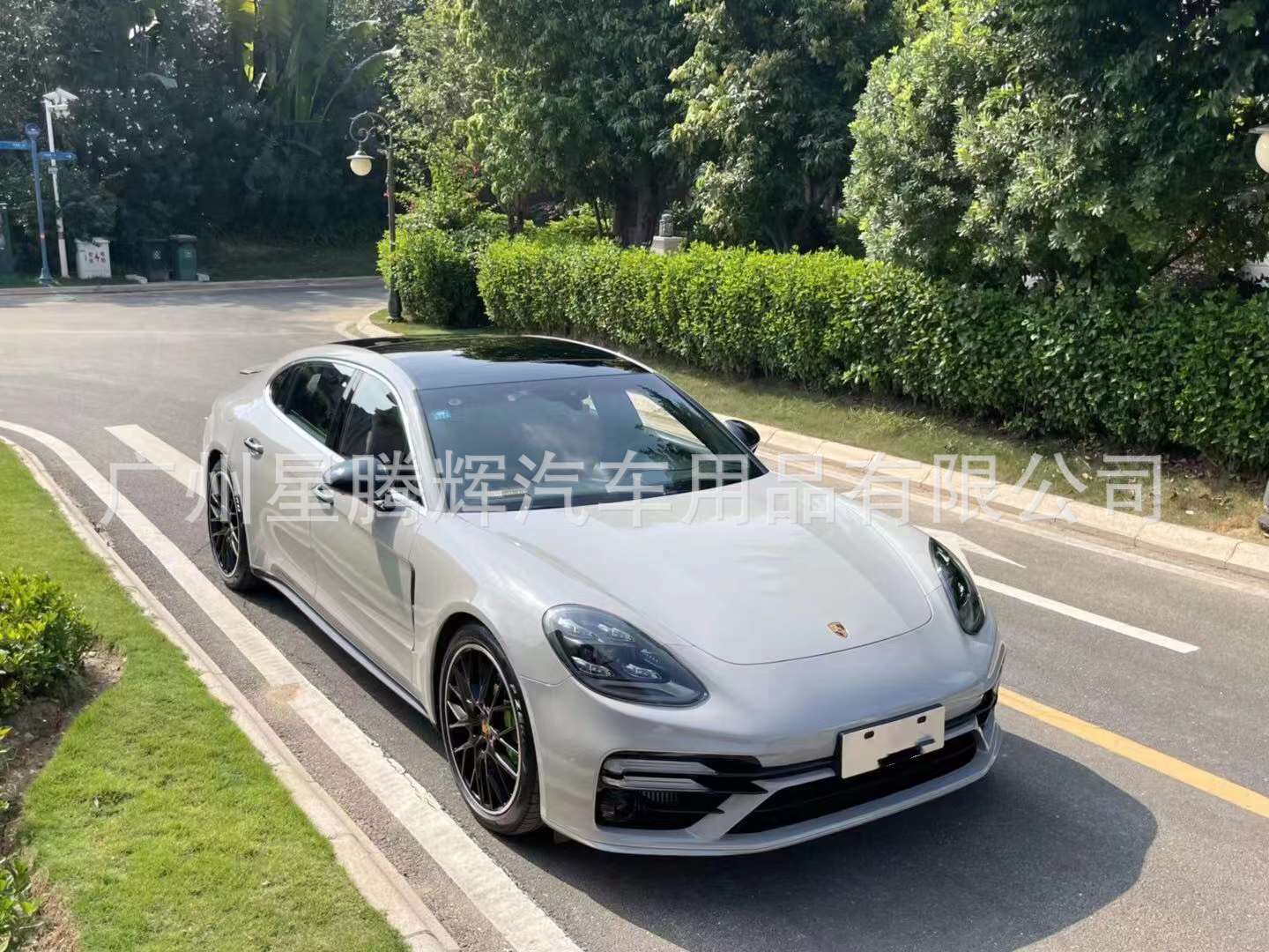 2017-2023 Porsche Panamera 971 Upgraded with Turbos Body Kit, Front Bumper, Rear Lip, and Side Skirts