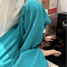 【双面暖绒】韩风双面绒羔羔毛可束脚休闲裤百搭显瘦两穿卫裤