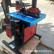 四合一铜排加工机 液压铜牌冲孔切断折弯机 多功能母排母线加工机