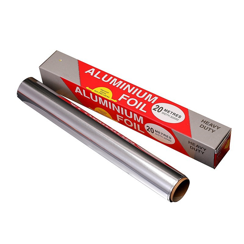 Papel de aluminio grueso de restaurantes para barbacoa papel de estaño 5 / 10m cocina papel de barbacoa para barbacoa al rojo para barbacoa