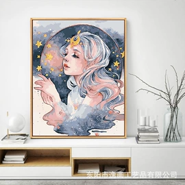 DIY/数字油画;画笔;美术颜料