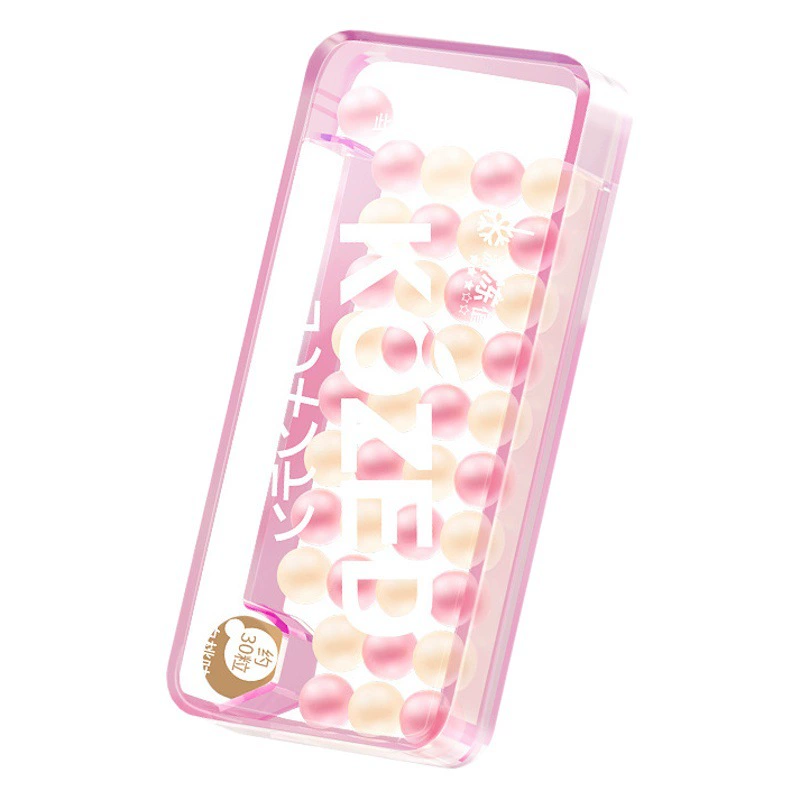 Бусинки Мятные со вкусом бобов мунг белый персиковый аромат свежее дыхание Чистая Красный мужской и женский артефакт поцелуев против сонливости Освежающая хорошая вещь