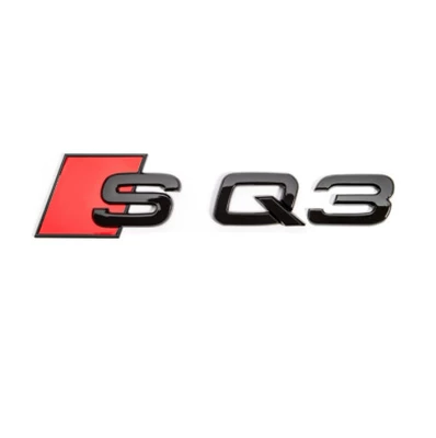 Car logo SQ2 SQ3 SQ4 SQ5 SQ6 - sq3-glossy-black