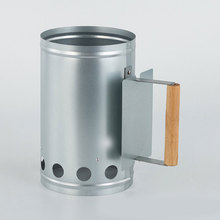 引火桶点碳桶木炭引燃引碳桶户外烧烤炉引燃器镀锌不锈钢碳桶直供