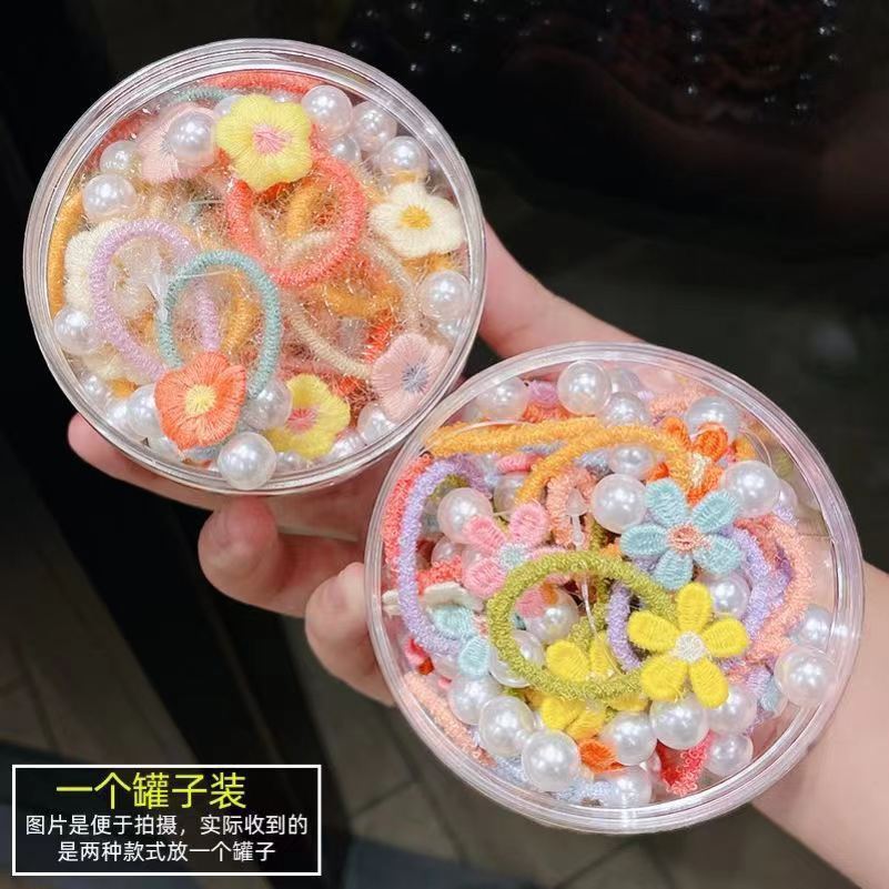 진주 꽃 머리 반지-혼합 채우기 30