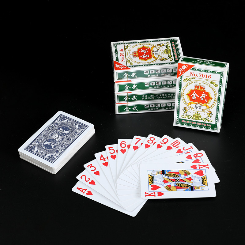 [Chess and Card Room/Mahjong Parlor] 100 decks of genuine Wuyi brand playing cards, simple packaging, clearance sale wholesale.