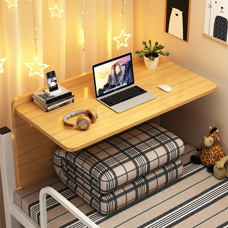 Foldable Table College Student Dormitory Computer Desk Dormitory Lazy Desk Study Table Spread Artifact Bed Small Table