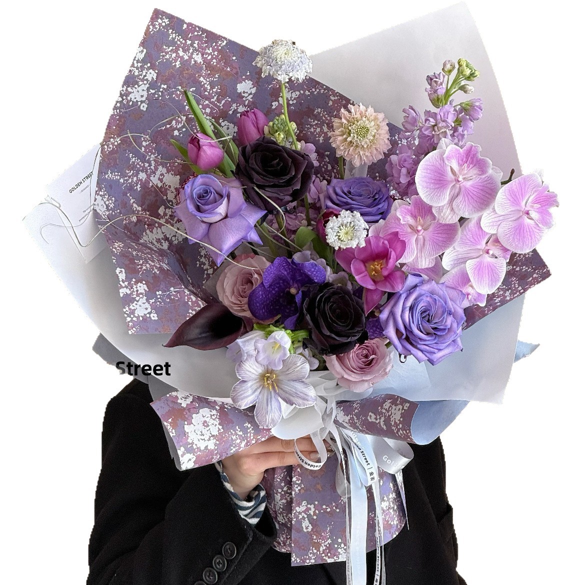 Nuevo papel artístico Paramey espeso papel especial flor embalaje ramo de flores material de regalo diy stock