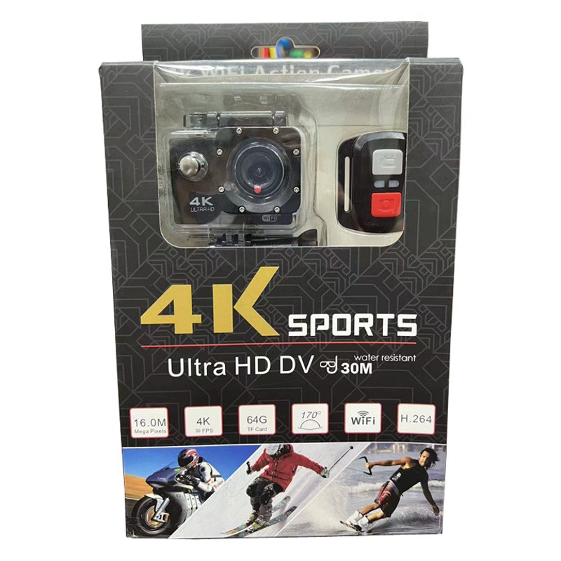 Трансграничная оптовая продажа HD Мини водонепроницаемая Спортивная камера для верховой езды многофункциональная WIFI с дистанционным управлением спортивная DV