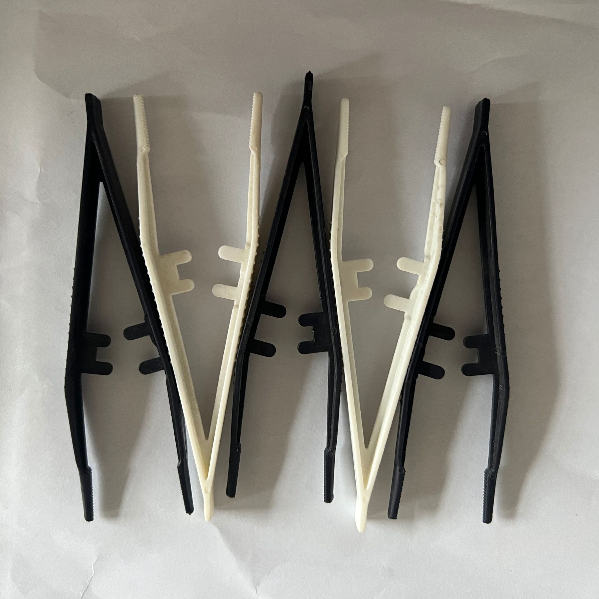 辅料镊镊子工具塑料镊子夹持工具可加工可改色厂家直供