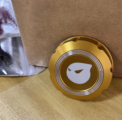 Tank Cover Accessories, Motorcycle Safety Supplies - gold-fuel-tank-cap