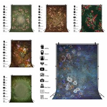 纯色蓝色花朵人像拍摄跨境写真布材质拍照摄影背景墙影楼道具批发