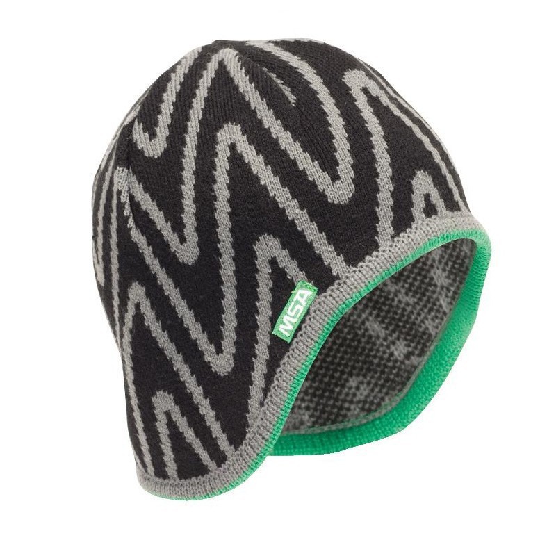 梅思安MSA 10118417VGard灵巧型针织V型保暖冬帽可搭配帽使用
