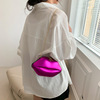 Fashionable cosmetic bag, one-shoulder bag on chain, phone bag