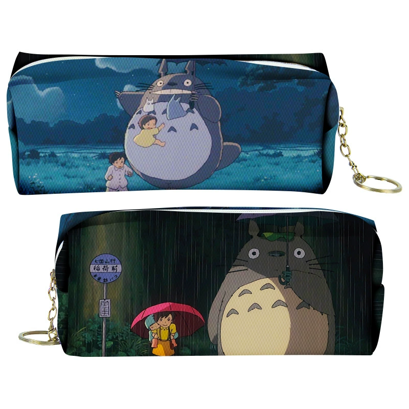 Периферийная Jiikawa милая маленькая восьмерка Usachi Totoro эльф кожаный чехол на молнии для карандашей школьные канцелярские товары