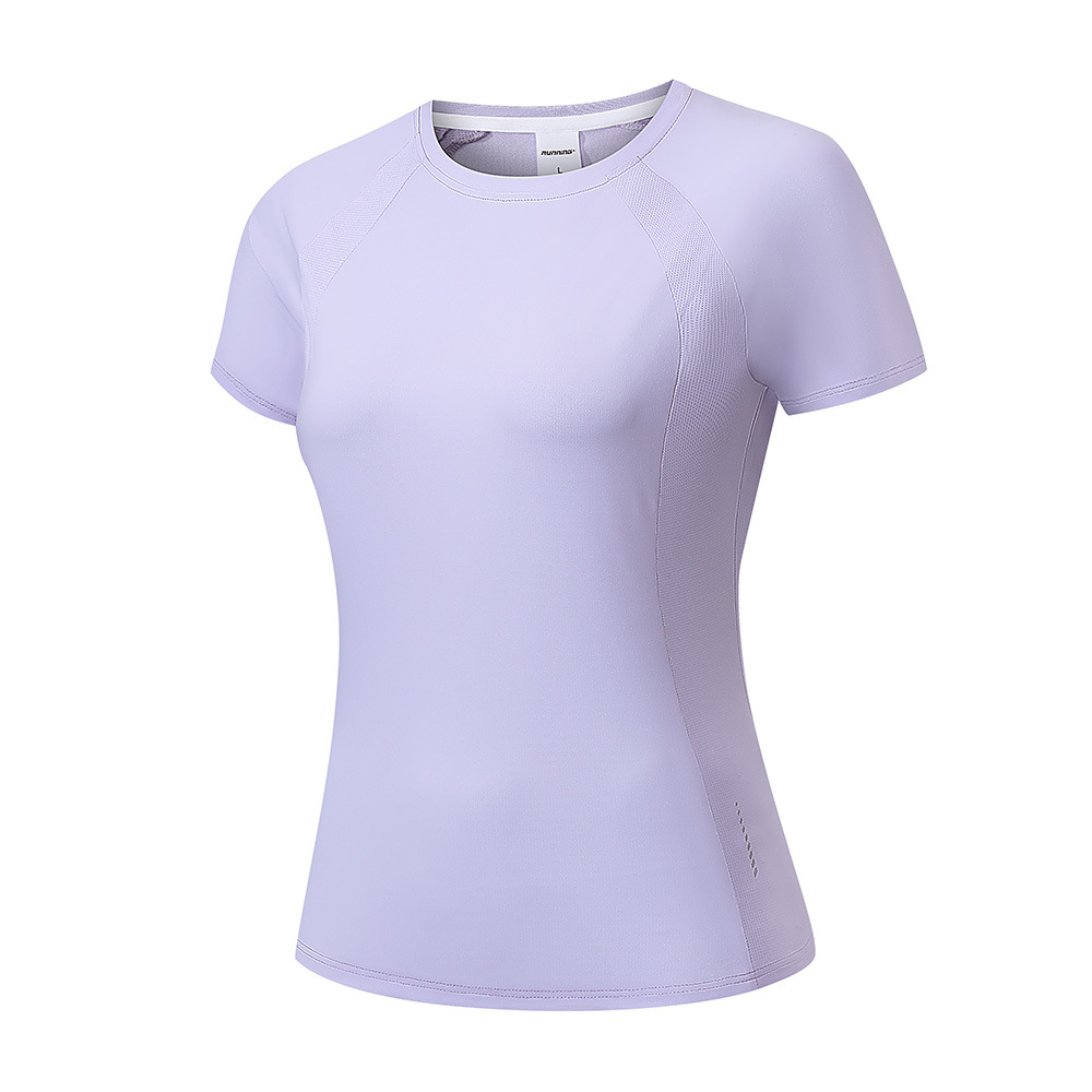 lulu camisa de yoga de mangas cortas, ropa de secado rápido, ropa de ejercicio de mujer, camiseta de secado rápido de mangas cortas, camiseta de mujer