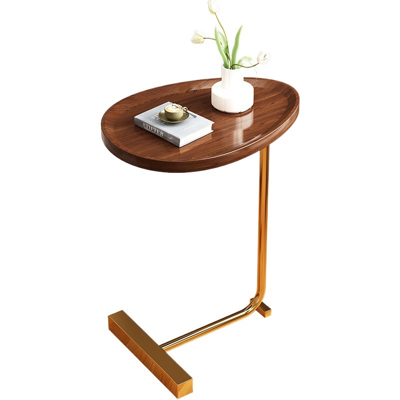 Mesa auxiliar pequeña mesa de café estilo italiano luz sofá de lujo armario lateral móvil simple pequeño apartamento mesita de noche mini mesita de noche mesa pequeña