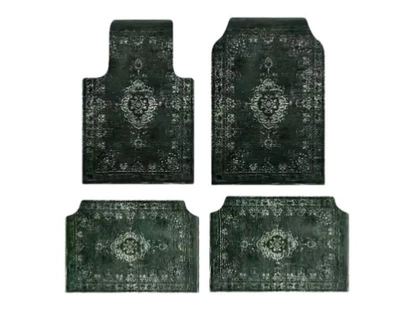 Universal Foot Pad, Car Mat Wear-resistant Dirty-resistant - ymx-new-car-floor-mats-21-3045cm-two-piece-set-for-rear-seat