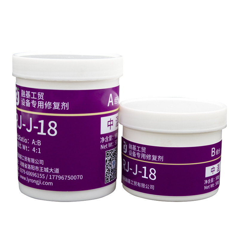 RJ-J-100耐磨防腐颗粒胶 设备表面修补材料