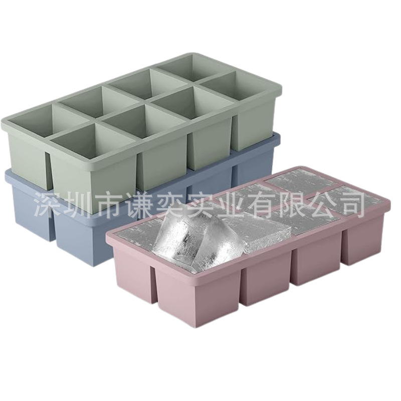 硅胶15格冰格家用冰箱冻冰块模具制冰盒速冻器制作带盖冰块托盘|undefined
