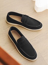 N 95636 Suede Loafers Slip On Men ��Ƥ���ָ�Ь �羳ŷ��