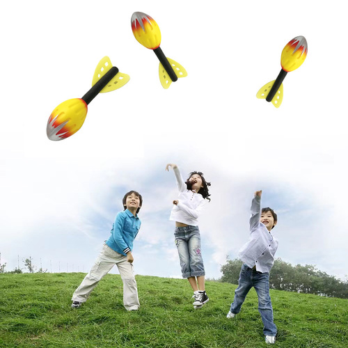 PU rocket launcher children's outdoor sports throwing toy Fun parent-child game missile ball sports training toy
