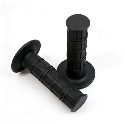 Off-road motorcycle modified handlebar grips: Hengjian, Keweisi, Suma, Bosuer, Huayang T2K2 handlebar covers, soft grips (Motorcycle Handle Cover) - black