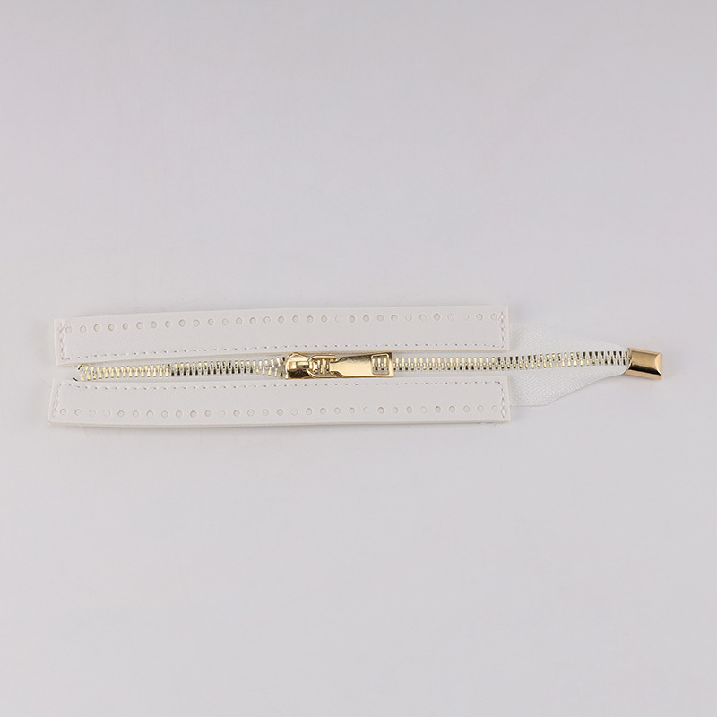 バッグアクセサリー diy 手作りバッグ特別なジッパー 18 センチメートル PU 金属歯ジッパーコーラルベルベットメッシュバッグ在庫あり|undefined