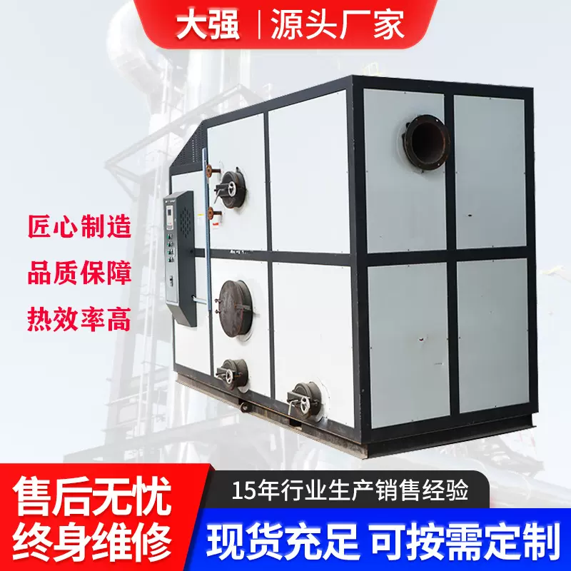 生物质蒸汽发生器 0.5T1吨无烟无尘生物颗粒锅炉 生物质蒸气发器