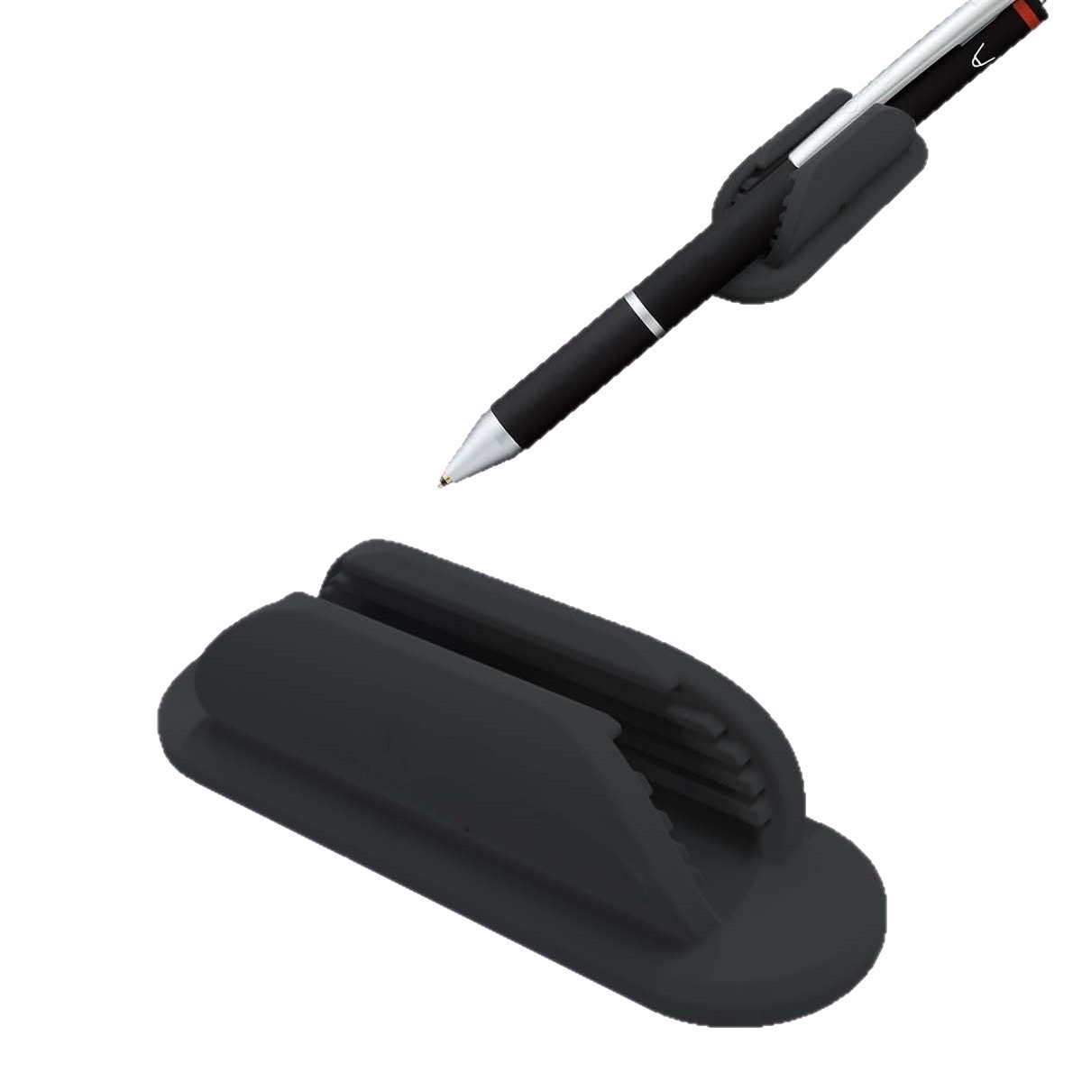 Soporte para bolígrafos Amazon actualizado, con clip adhesivo, organizador de escritorio para niños y maestros. image 6