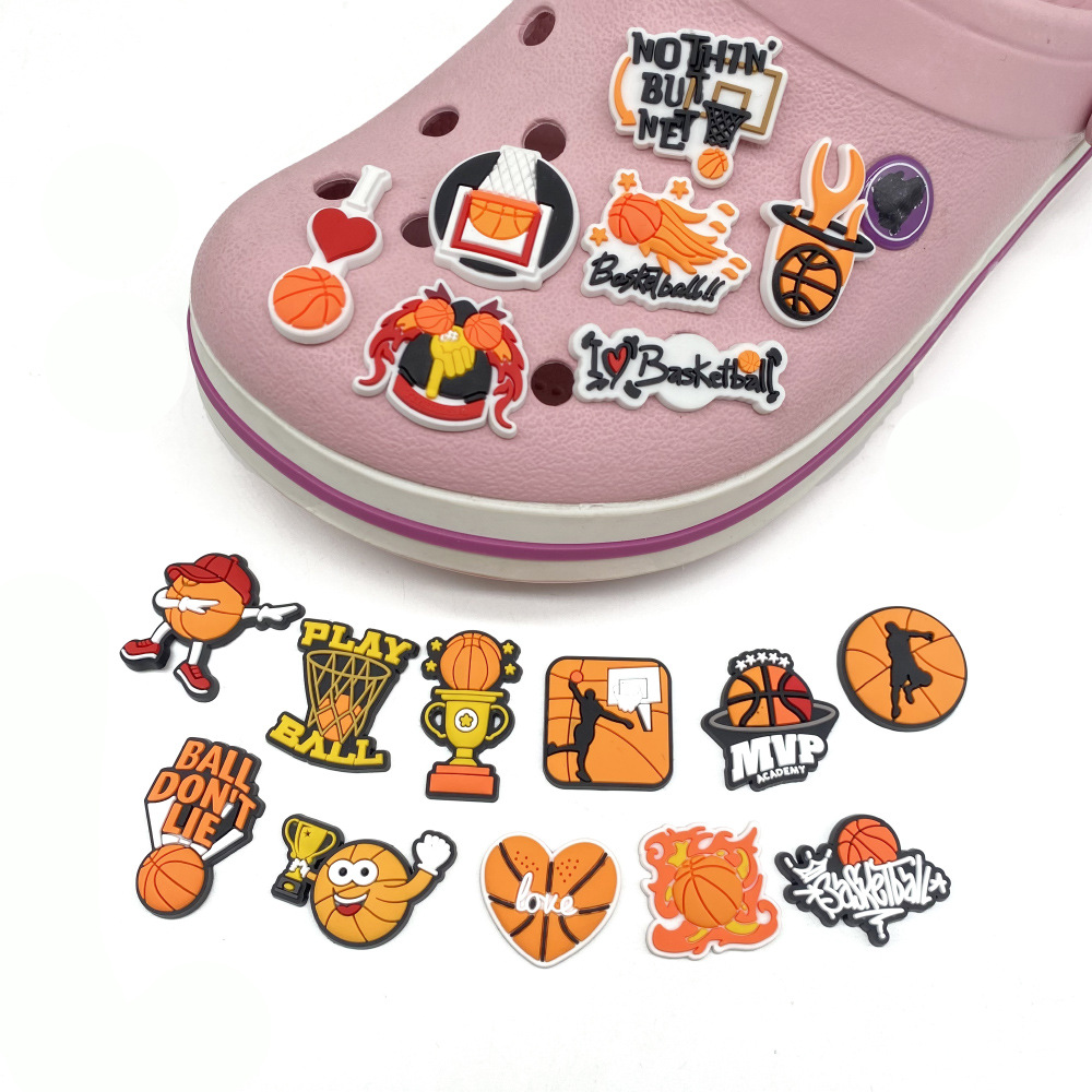 Sports basketball Crocs-style slippers