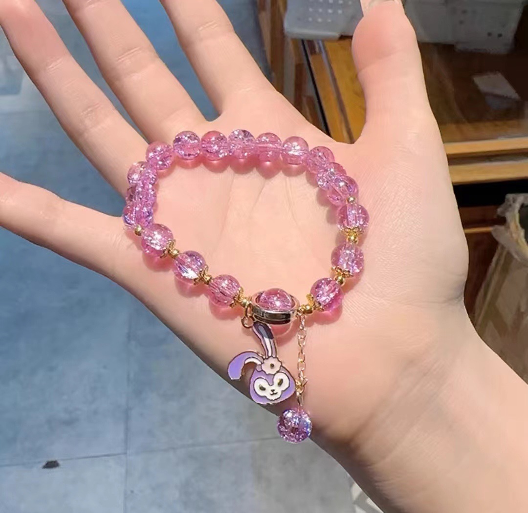 Pulsera de estrella púrpura delu