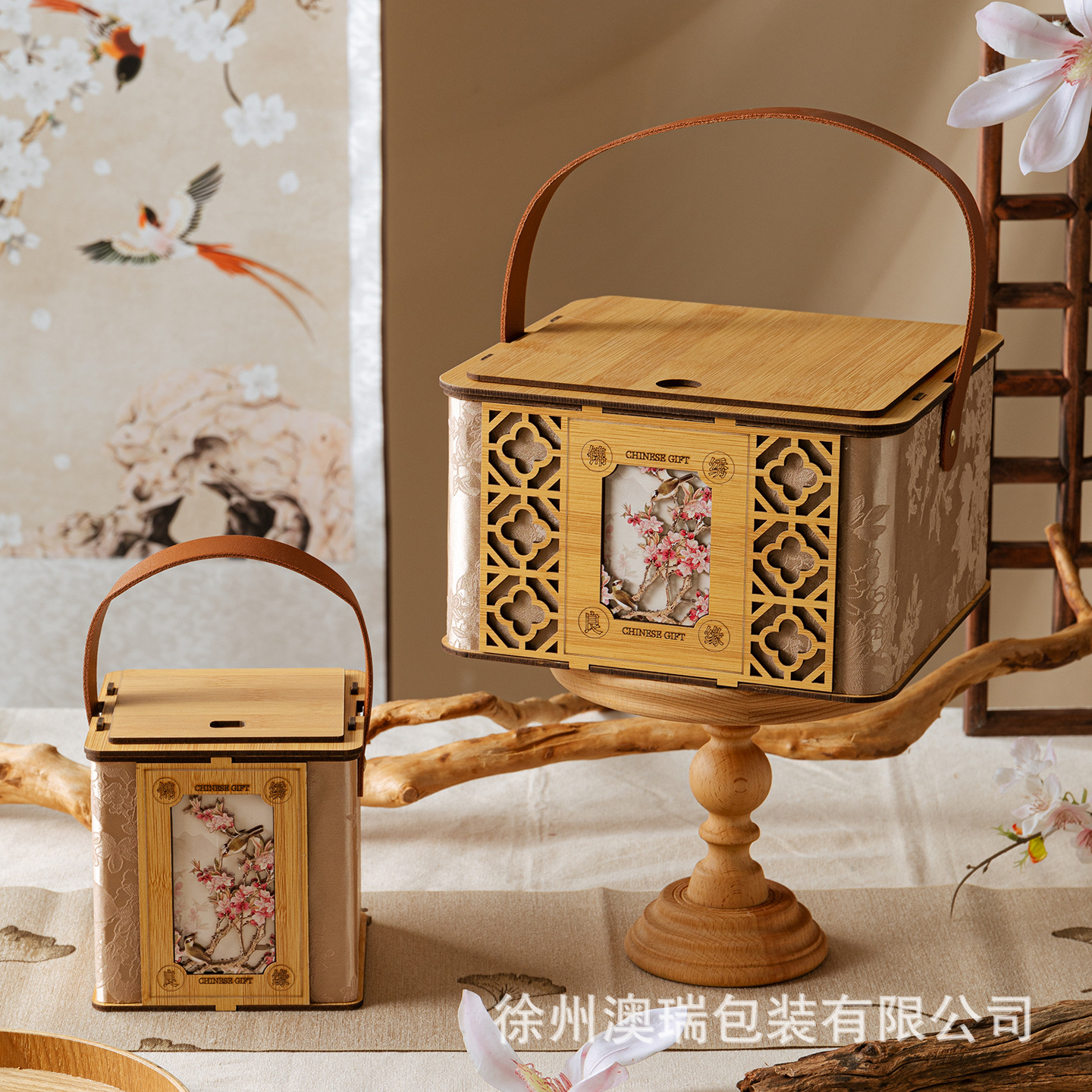 喜结良缘送伴娘伴郎手提礼盒礼物盒空盒包装盒礼品盒糖盒伴手礼盒