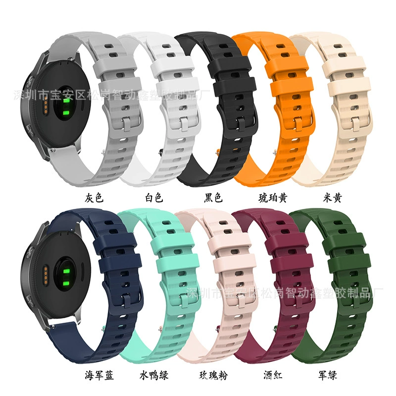 Для Jiaming Venu2/S силиконовый ремешок vivoactive4/4S/3 ремешок 18/20/22 м Ремешок