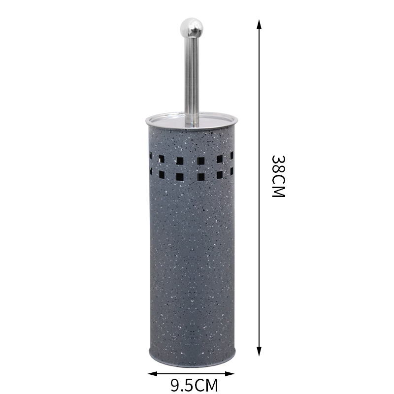 Ou runzhe cepillo de baño de acero inoxidable con base de limpieza del hogar cepillo de lavado de inodoro de piel suave cepillo de limpieza de mango largo