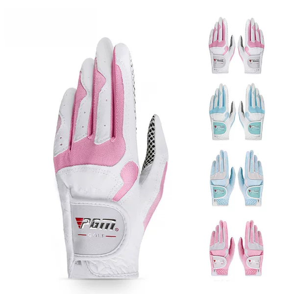 PGM Golf Gloves Ladies sports gloves a pair of left and right hand non-slip golf professional outdoor gloves